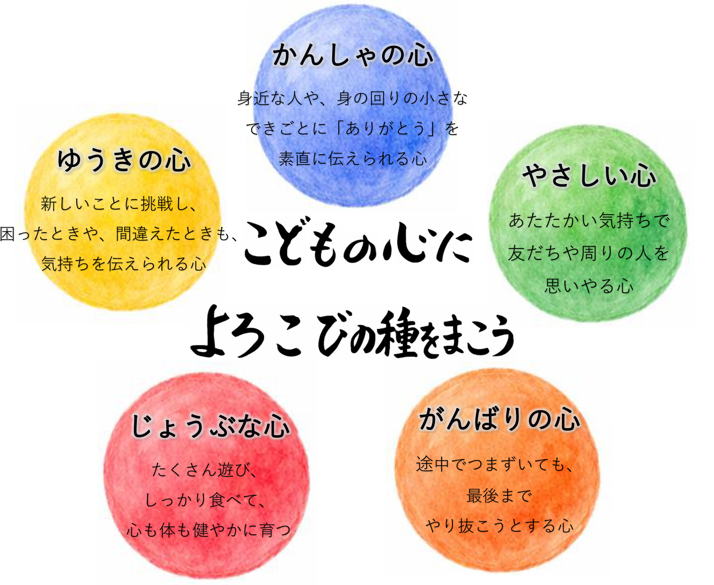 こどもの心によろこびの種をまこう
